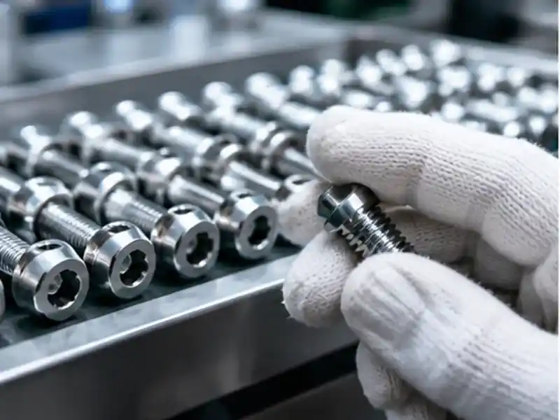 Fastener surface treatment and inspection