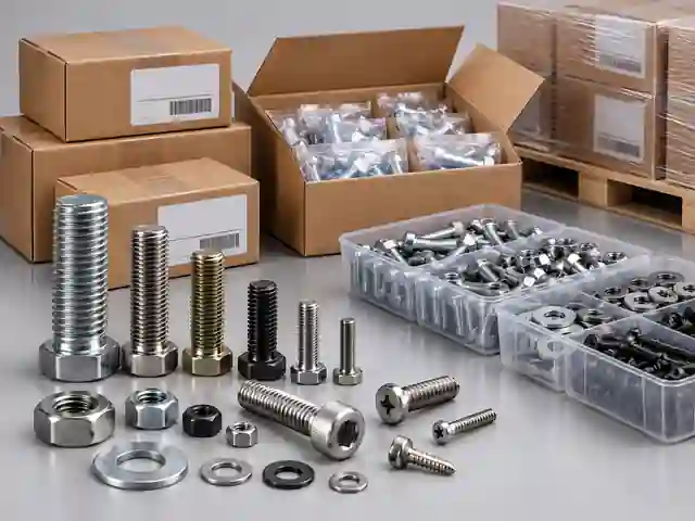Fastener bulk carton packaging