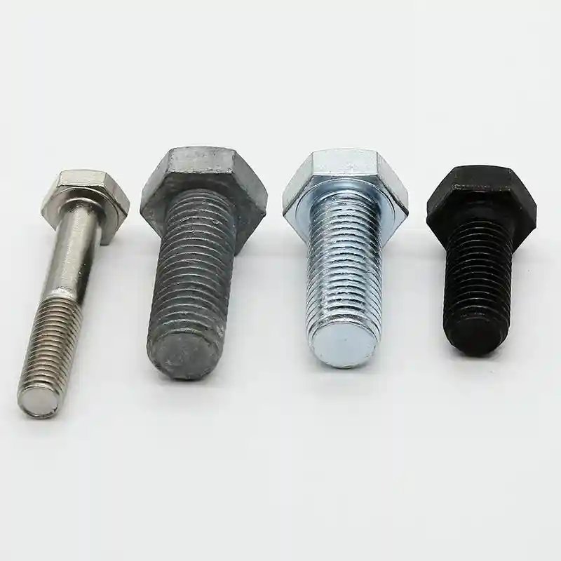Different fastener materials comparison