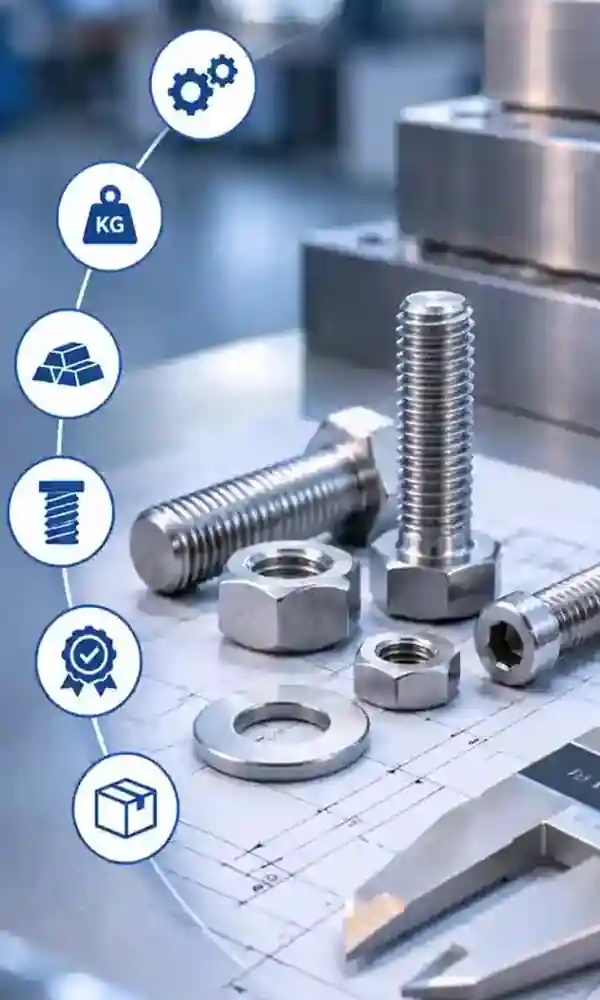 Fastener selection guide infographic
